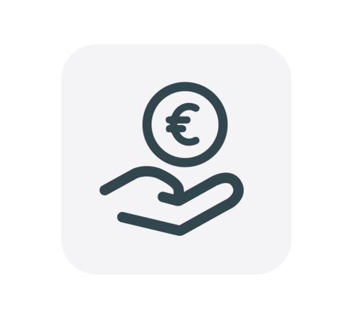 Gelungener Autoverkauf und Erhalt des Geldes per Überweisung Das Icon symbolisierte das gelungene Verkaufen des Autos und die Überweisung des Geldes.